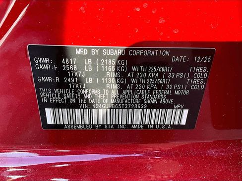 New 2026 Subaru Crosstrek 2.5i image 18