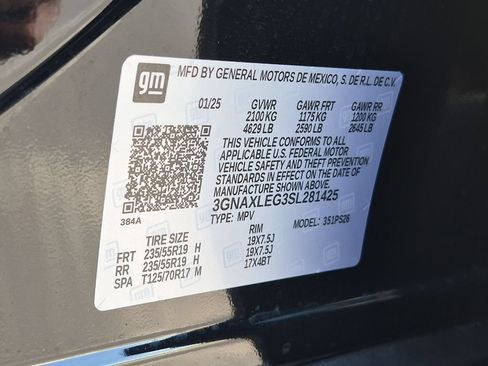 Certified 2025 Chevrolet Equinox RS w/ Convenience Package III FWD image 33
