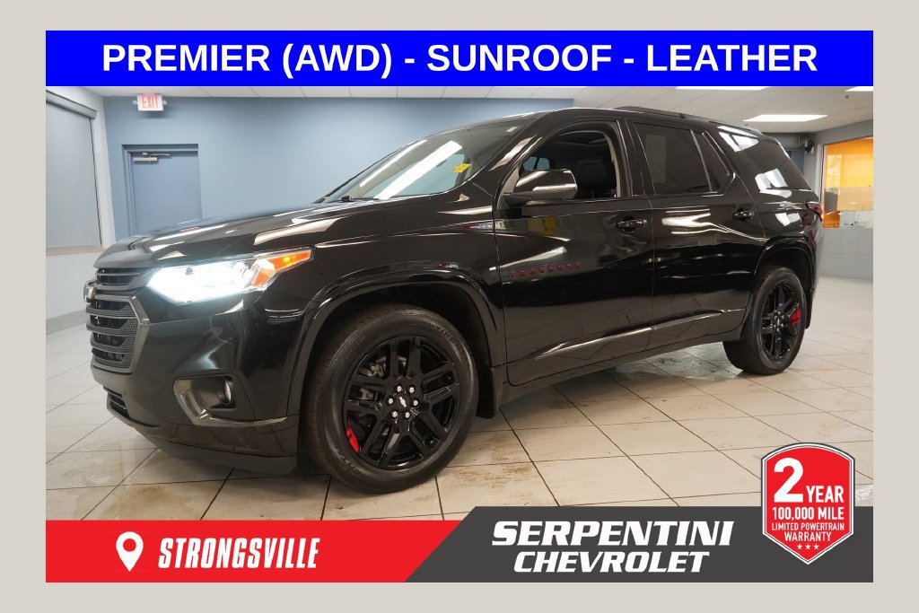 Used 2021 Chevrolet Traverse Premier w/ Redline Edition AWD/4WD image 1