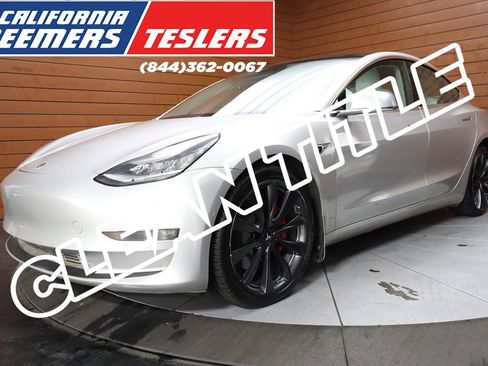 Used 2020 Tesla Model 3 Performance image 1
