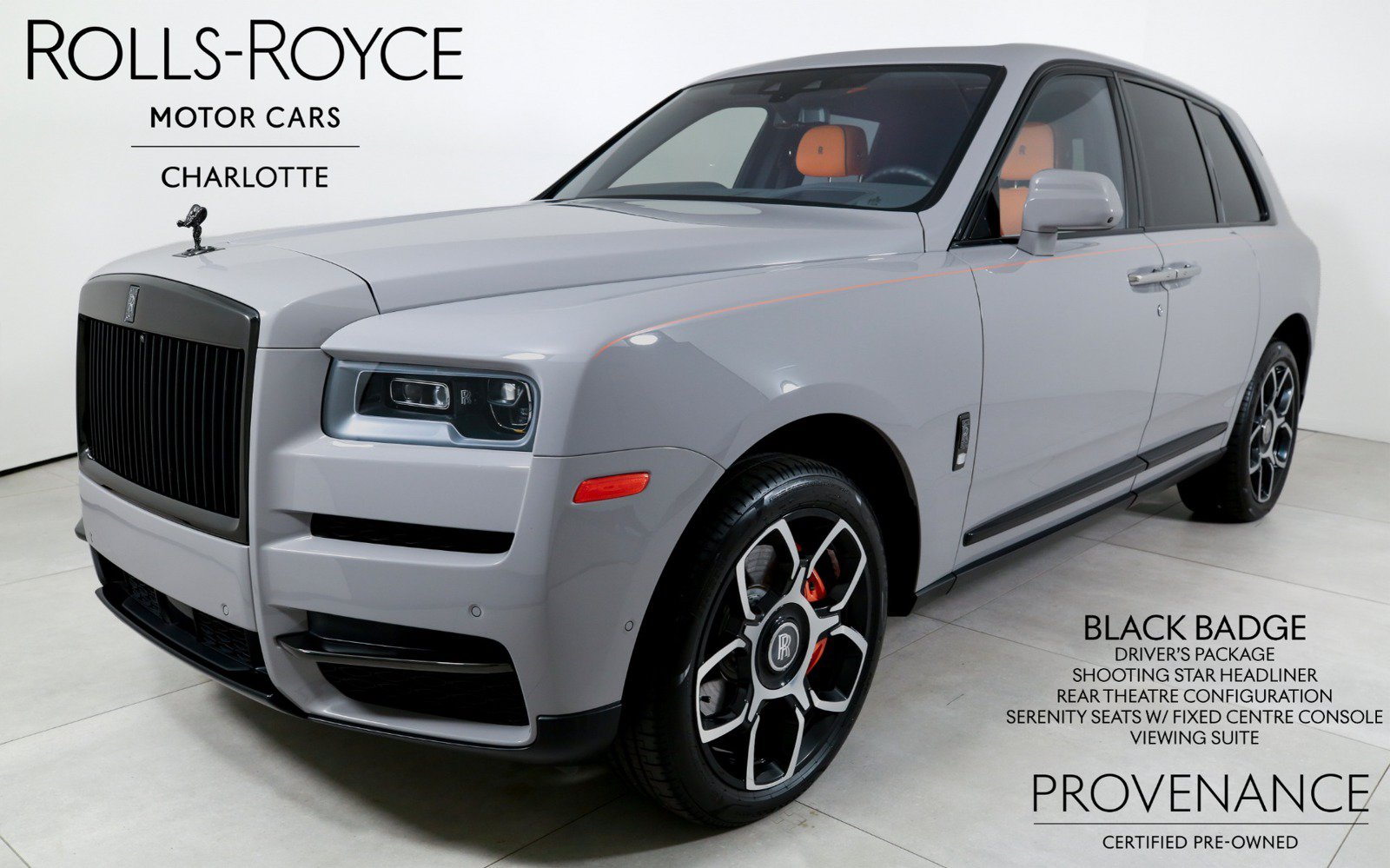 Certified 2023 Rolls-Royce Cullinan Black Badge w/ Driver's Package AWD/4WD image 1
