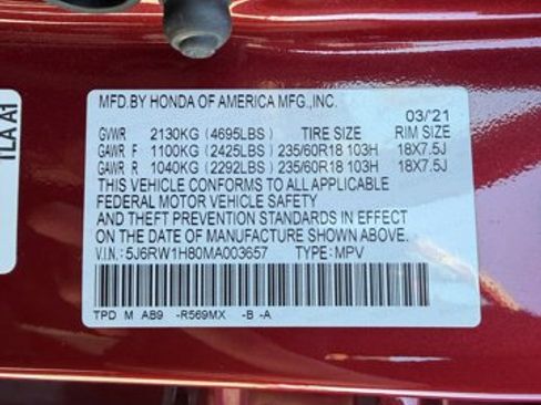 Used 2021 Honda CR-V EX-L image 25