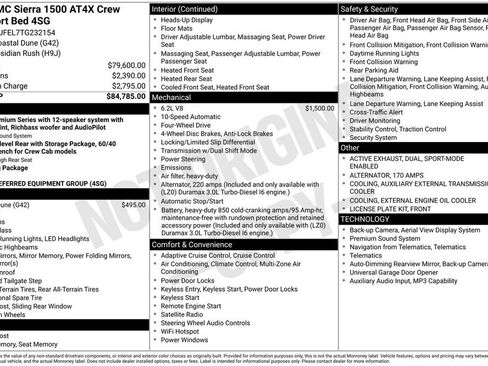 New 2026 GMC Sierra 1500 AT4X image 47