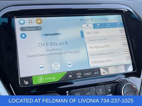 Used 2021 Chevrolet Bolt Premier w/ Infotainment Package FWD image 13
