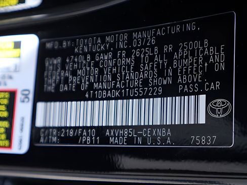 New 2026 Toyota Camry LE AWD/4WD image 23