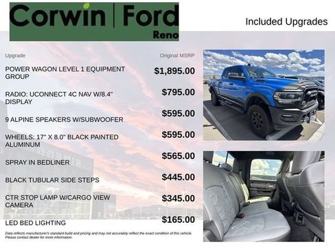 Used 2020 RAM 2500 Power Wagon AWD/4WD image 3