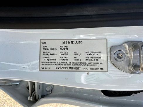 Used 2020 Tesla Model 3 Long Range AWD/4WD image 17