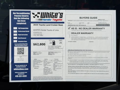 Used 2025 Toyota Land Cruiser AWD/4WD image 36
