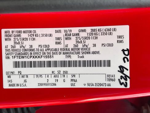 Used 2019 Ford F150 XL w/ Equipment Group 101A Mid RWD image 32