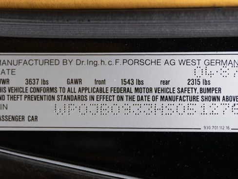 Used 1987 Porsche 911 Carrera image 93