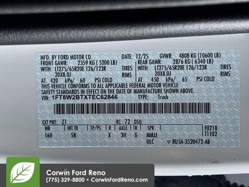 New 2026 Ford F250 Lariat w/ Black Appearance Package image 34