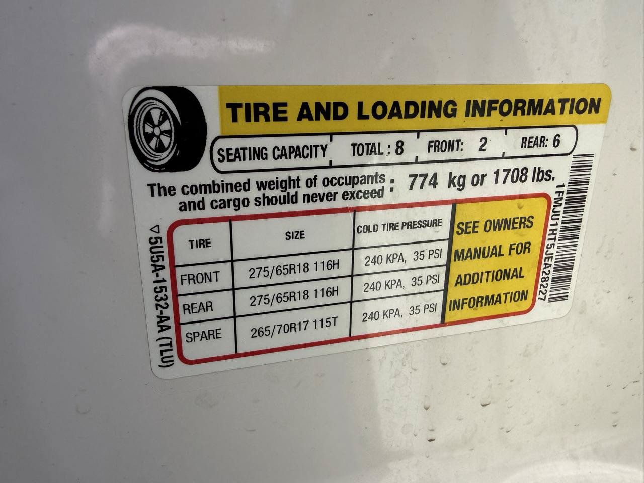 Used 2018 Ford Expedition XLT w/ Equipment Group 201A RWD image 14