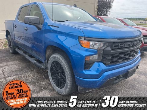 Certified 2023 Chevrolet Silverado 1500 Custom w/ Rally Edition AWD/4WD image 1