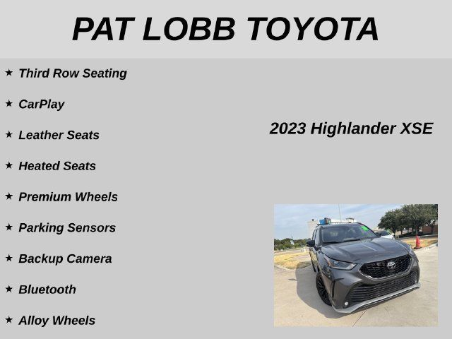 Used 2023 Toyota Highlander XSE FWD image 17