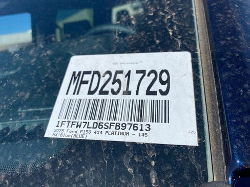 New 2025 Ford F150 Platinum w/ Equipment Group 702A High image 24