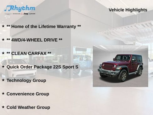 Used 2022 Jeep Wrangler Sport AWD/4WD image 5