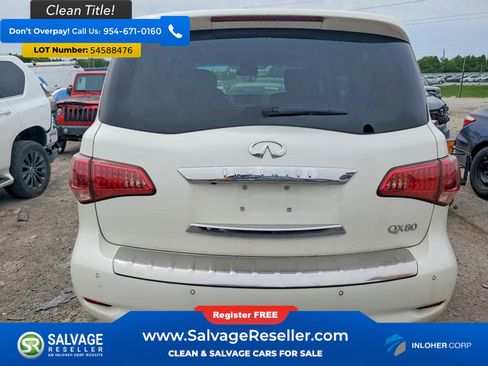 Used 2015 INFINITI QX80 4WD w/ 22" Wheel Package image 8