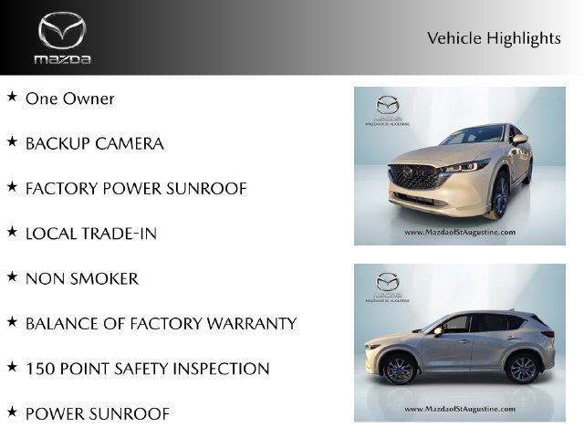 Used 2024 MAZDA CX-5 AWD 2.5 S w/ Premium Plus Pkg image 2