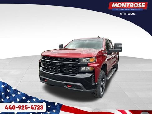 Used 2021 Chevrolet Silverado 1500 Custom Trail Boss w/ LPO, Dark Essentials Package AWD/4WD image 33
