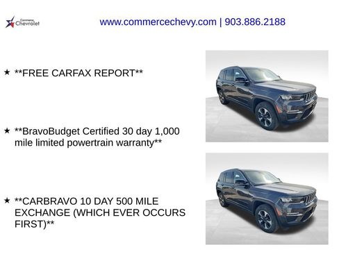 Used 2024 Jeep Grand Cherokee Limited 4xe AWD/4WD image 4