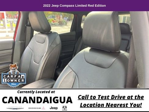 Used 2022 Jeep Compass Limited w/ (RED) Package AWD/4WD image 18