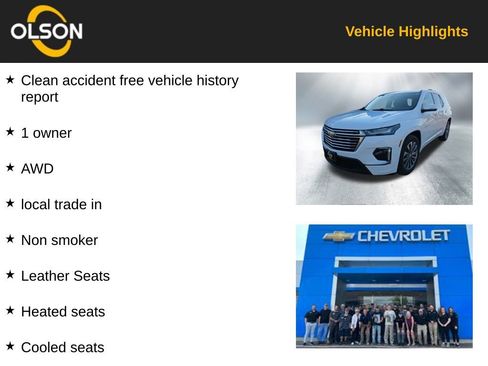 Used 2022 Chevrolet Traverse Premier image 2