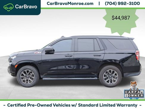 Certified 2021 Chevrolet Tahoe Z71 w/ Z71 Signature Package AWD/4WD image 2