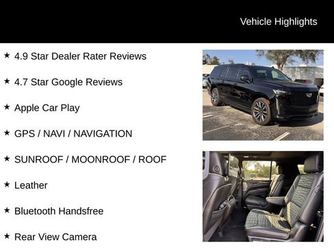 Used 2022 Cadillac Escalade ESV Sport Platinum AWD/4WD image 6