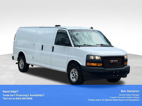 Used 2023 GMC Savana 2500 Extended w/ Driver Convenience Package RWD image 3