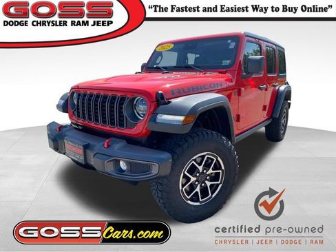 Certified 2025 Jeep Wrangler Unlimited Rubicon AWD/4WD image 1