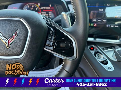 Used 2022 Chevrolet Corvette Stingray Preferred Conv w/ Chrome Exterior Badge Package RWD image 21