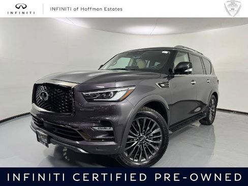 Certified 2023 INFINITI QX80 Premium Select w/ Cargo Package image 1