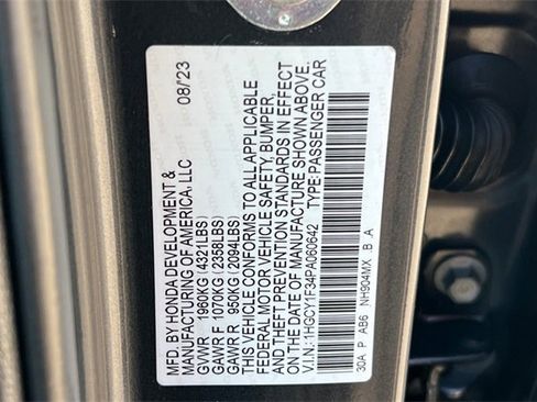 Used 2023 Honda Accord EX image 32