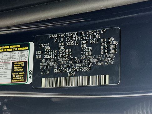 Used 2024 Kia EV6 Light RWD image 12
