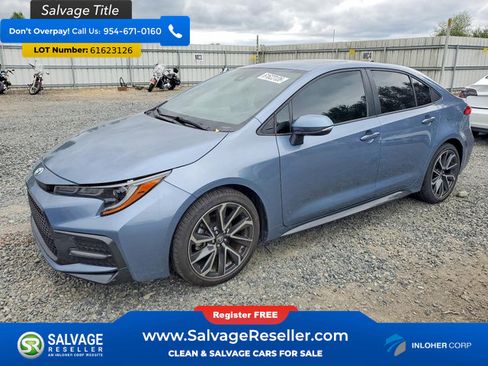Used 2020 Toyota Corolla SE w/ SE Premium Package FWD image 1