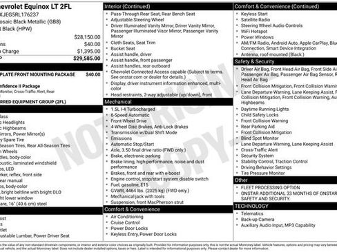 Used 2024 Chevrolet Equinox LT FWD image 7