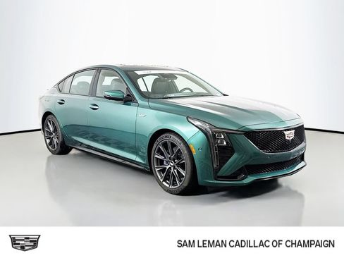 Certified 2025 Cadillac CT5 V w/ Technology Package RWD image 1