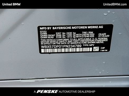 Used 2023 BMW X3 xDrive30i w/ M Sport Package AWD/4WD image 15