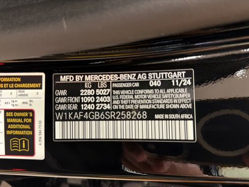 Certified 2025 Mercedes-Benz C 300 Sedan image 25