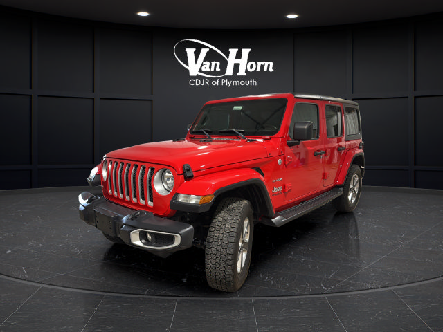 Used 2020 Jeep Wrangler Unlimited Sahara AWD/4WD image 3