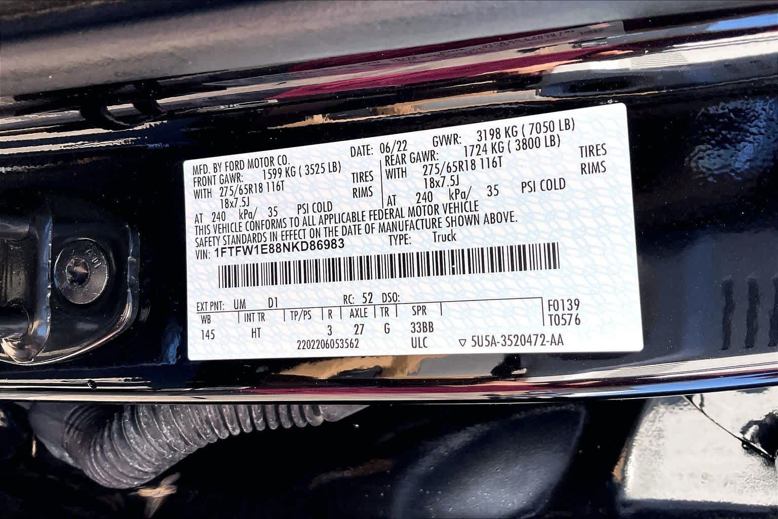 Used 2022 Ford F150 Lariat AWD/4WD image 33