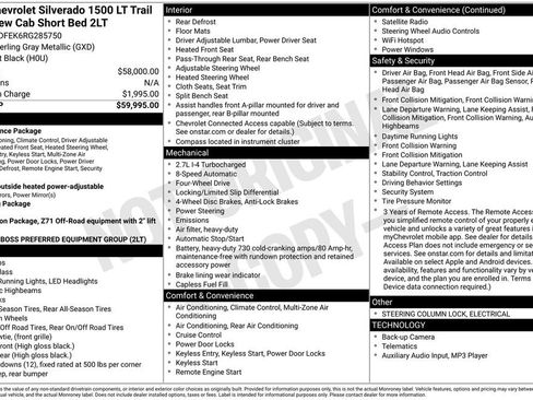 Used 2024 Chevrolet Silverado 1500 LT Trail Boss image 34