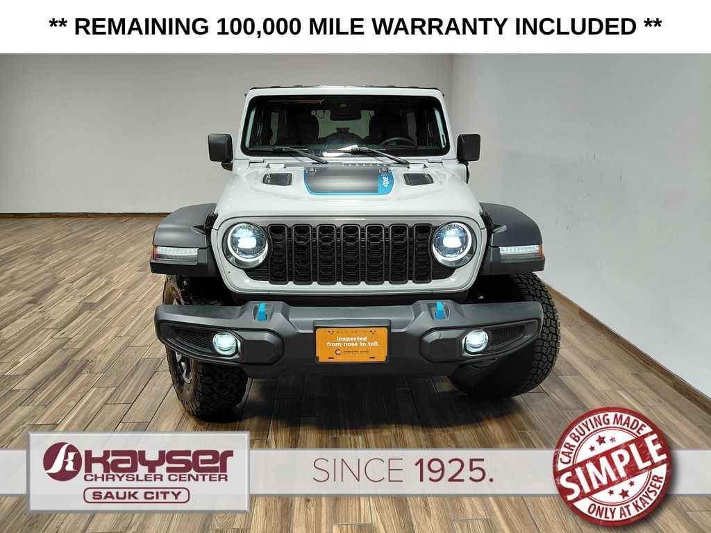 Certified 2024 Jeep Wrangler Unlimited Rubicon 4xe AWD/4WD image 3