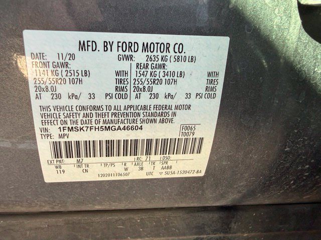 Used 2021 Ford Explorer Limited w/ Equipment Group 301A RWD image 58
