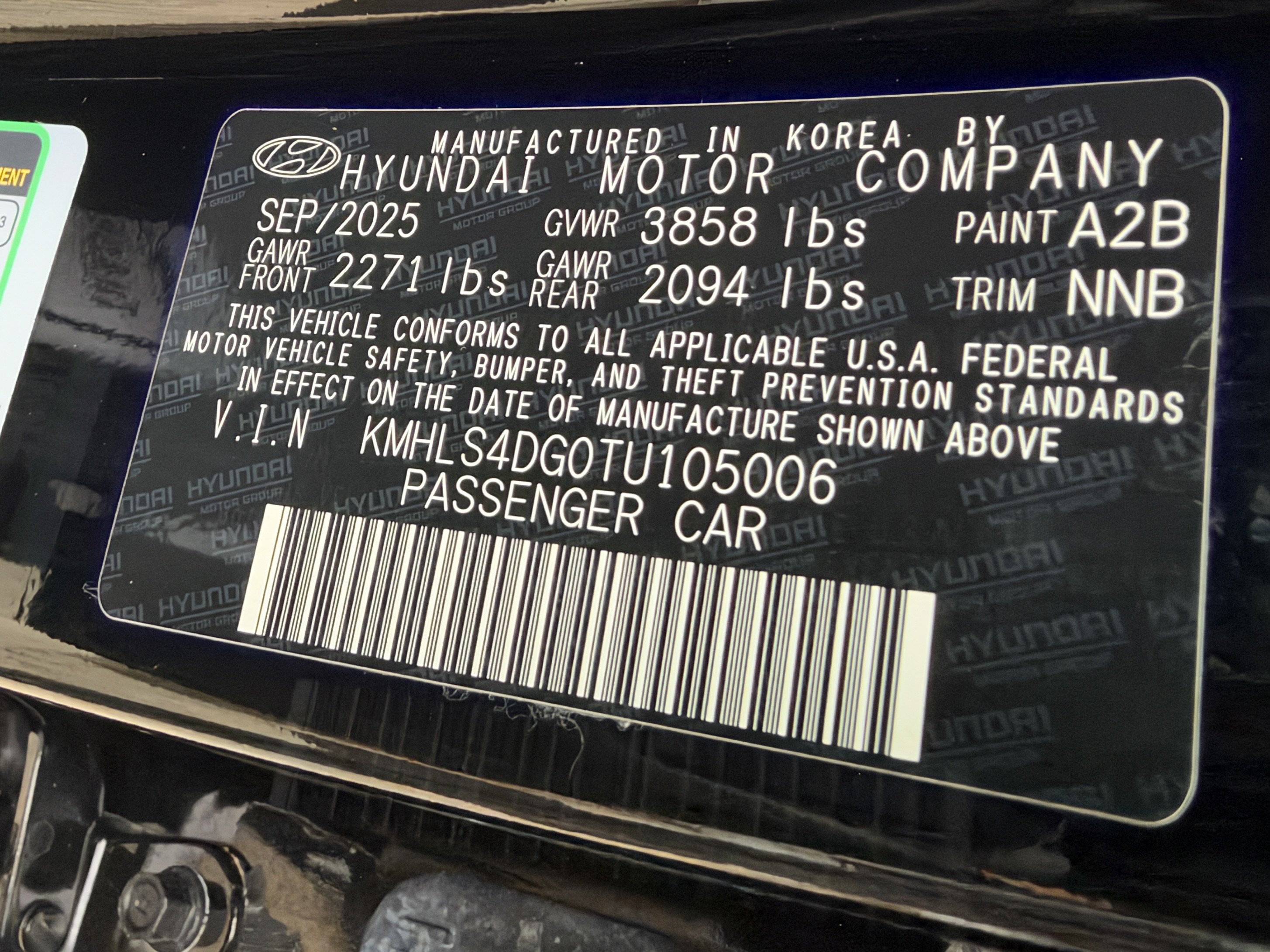 Certified 2026 Hyundai Elantra SEL Sport FWD image 10