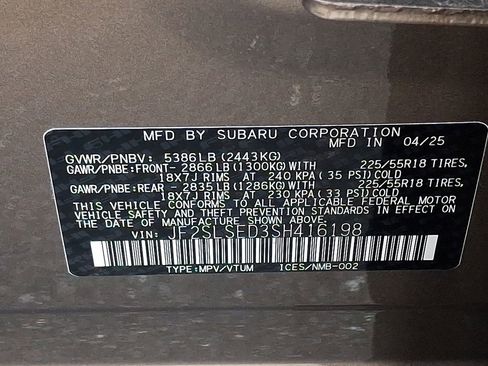 Certified 2025 Subaru Forester Premium image 29