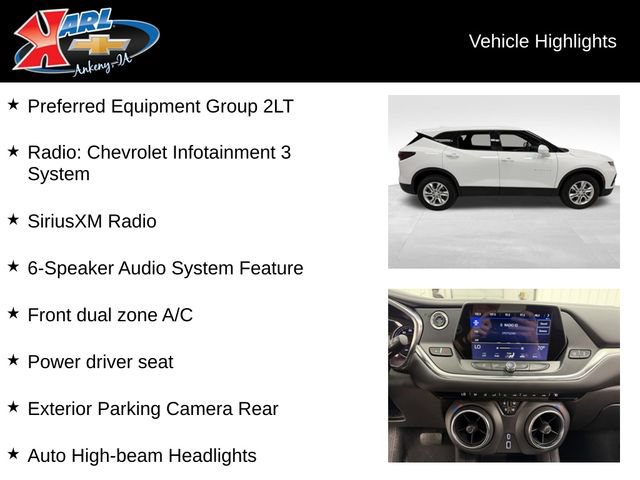 Certified 2022 Chevrolet Blazer LT FWD image 2