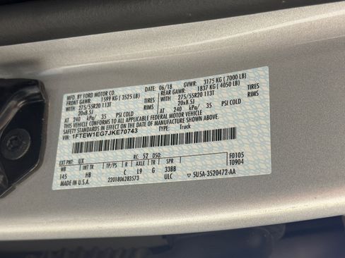 Used 2018 Ford F150 Lariat AWD/4WD image 20