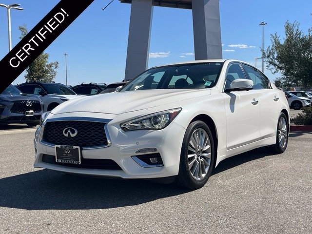 Certified 2024 INFINITI Q50 Luxe w/ Cargo Package RWD image 1