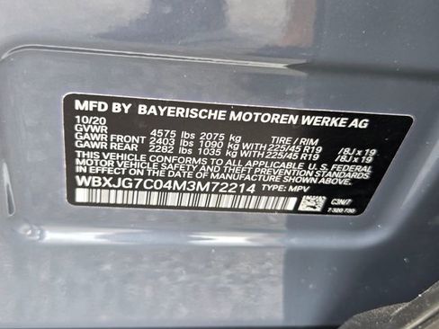 Used 2021 BMW X1 sDrive28i w/ Convenience Package FWD image 23